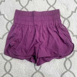 FP Movement The Way Home Purple Shorts Women’s Size Medium